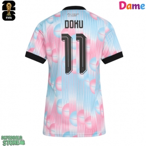 Belgien Jeremy Doku #11 Replika Udebanetrøje Dame VM 2026 Kortærmet